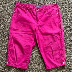 Gloria Vanderbilt Pink Skimmers size 10